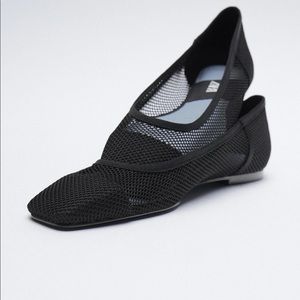 ZARA FLAT MESH SHOES